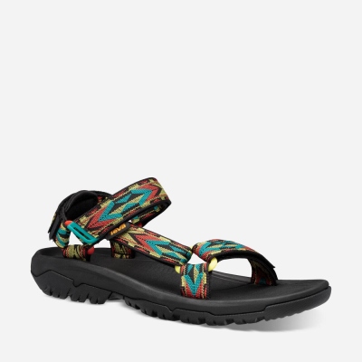 Teva Hurricane XLT2 Men's Black / Multicolor Hiking Sandals CA90485 Canada Sale